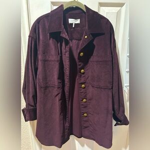Rag and Bone Lory corduroy “shacket” sz S - worn once